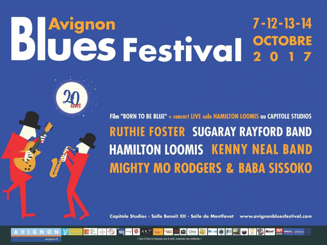 AVIGNON BLUES FESTIVAL 2017 du 7 au 14 octobre 2017