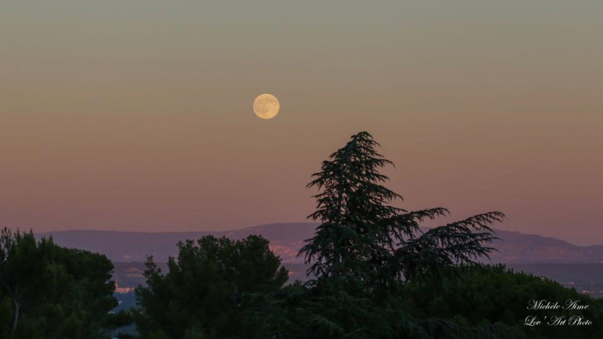 Phénomène assez rare, les belges ont pu observer une super lune rose ce mardi soir. Lune d'été sur fond de ciel rosé
