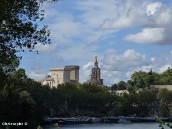 Avignon et le rhône